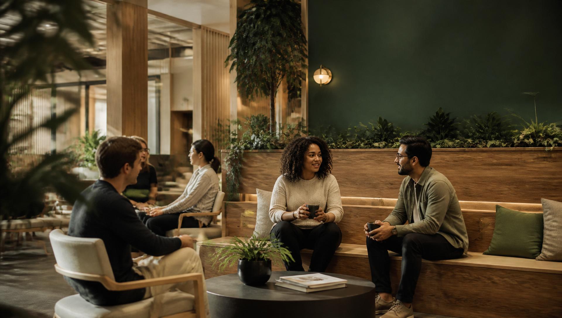 Community lounge at CWS ONE